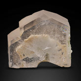 Double Terminated Morganite with Albite